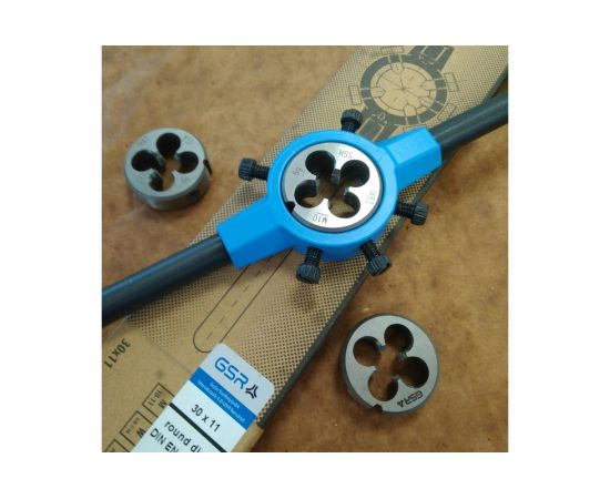 Плашкодержатель GSR DIN EN 22568 30x11 L260 мм Silver B08801050 – изображение 4