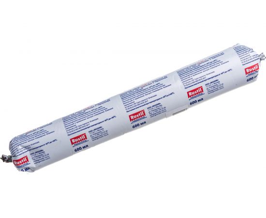 Полиуретановый герметик Рустил 1К, 600 мл, коричневый, RAL 8017 61457978 – изображение 4