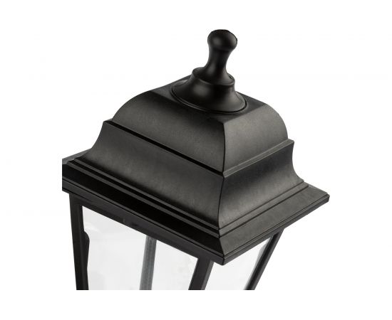 Настенный садово-парковый светильник ЭРА НБУ 0460001 Леда черный, четырехгранный Б0048111 – изображение 4