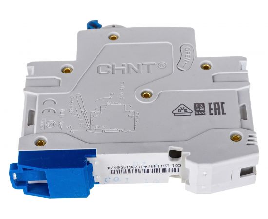 Автоматический выключатель CHINT NB1-63, 1P, 10A, 6кА, характеристика C 179614 – изображение 5