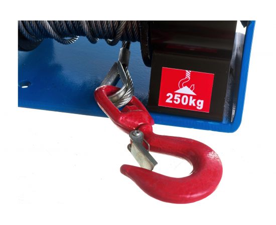 Ручная лебедка с червячным редуктором EURO-LIFT VS-250 00009336 (250 кг, 20м) – изображение 5