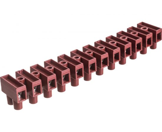 Клемник DKC, фибергласс, 12р, 150°С, 450V, 24A, 2,5мм.кв. 43212FV – изображение 5