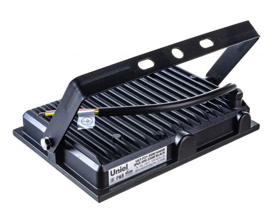 Светодиодный прожектор Uniel 50W 4000K IP65 200-250В BLACK ULF-F21 UL-00007960 – изображение 5