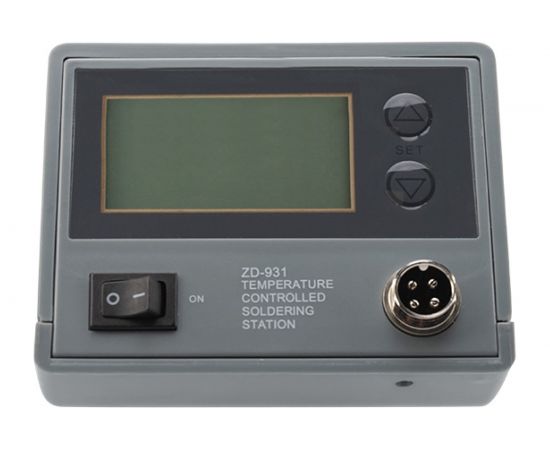 Паяльная станция с цифровым дисплеем 150-450С 220В 48Вт REXANT ZD-931 12-0145 – изображение 8