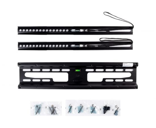 TV кронштейн Kromax FLAT 3 new black 26009 – изображение 9