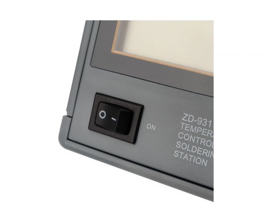 Паяльная станция с цифровым дисплеем 150-450С 220В 48Вт REXANT ZD-931 12-0145 – изображение 10