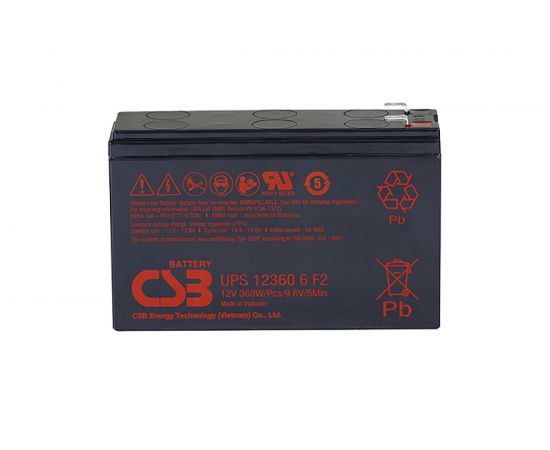 Аккумулятор UPS123606 для ИБП CSB UPS123606F2CSB 