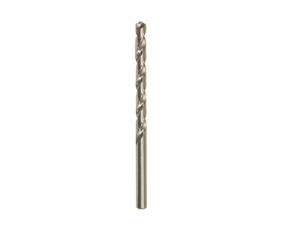 Сверло по металлу 5 мм, Тип N, HSS-Co5, золотистое, DIN 338, ZIRA ZI-754659 