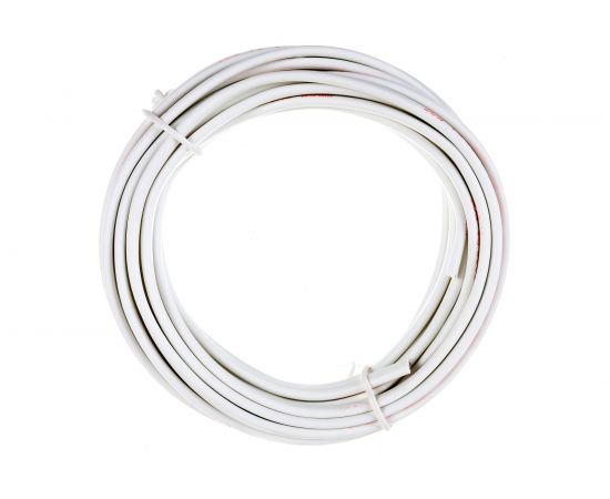 Шнур TDM ШВВП 2х0,5 ГОСТ 5м, белый SQ0120-0001 