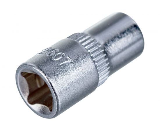 Головка торцевая 1/4” 07 12-ти гранная L=25мм JTC 22607 