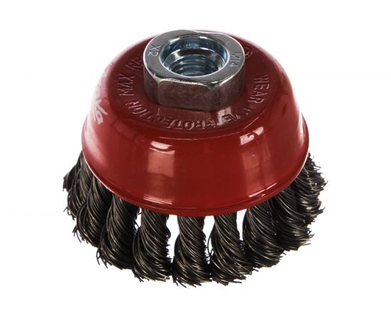 Щетка чашеобразная витая 2108014135 (80 мм; M14) АТАКА 22221 