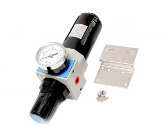 Фильтр-регулятор с индикатором давления 1/2" для пневмосистем Profi Forsage F-EW4000-04 
