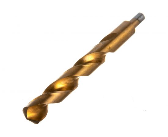 Сверло по металлу (22 мм; Р6М5; покрытие титан+кобальт) vertextools 666-22 