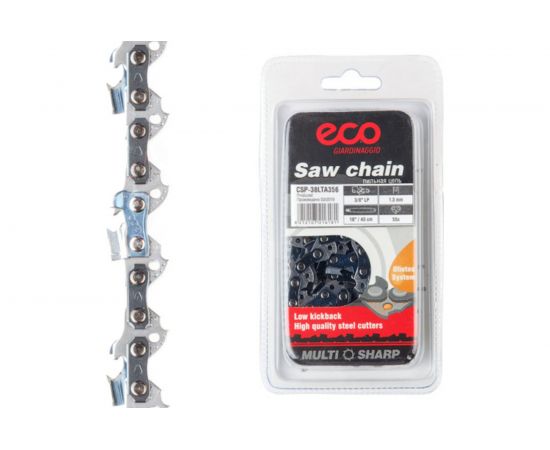 Цепь 40 см, 16"", 3/8"", 1.3 мм, 56 звеньев ECO CSP-38LTA356 