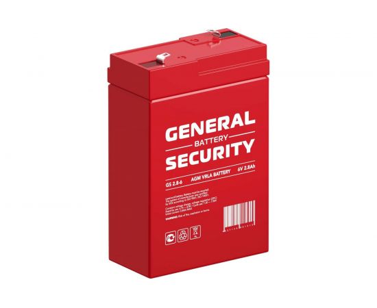 Аккумулятор для ИБП GS2.8-6 GENERAL SECURITY 