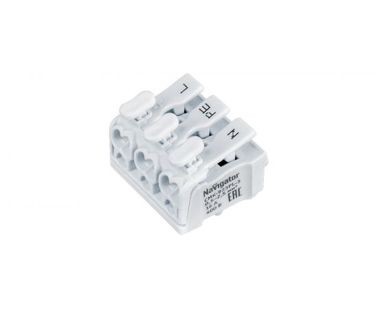 Монтажная клемма Navigator 61 072 NTC-CMK-923PL-3 5 штук/упаковка 61072 