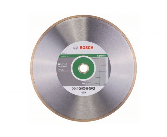 Круг алмазный по керамике 350x25,4 мм Bosch 2608602541 