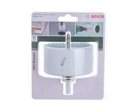 Пильная коронка HSS BIM 83 мм DIY Bosch 2609255618 – изображение 2