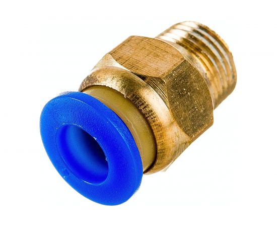 Фитинг металлический 6 мм - наружная резьба 1/8" Pegas pneumatic 5211 – изображение 2