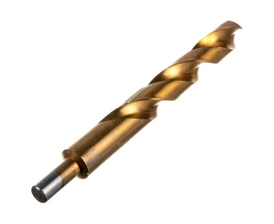 Сверло по металлу (22 мм; Р6М5; покрытие титан+кобальт) vertextools 666-22 – изображение 2