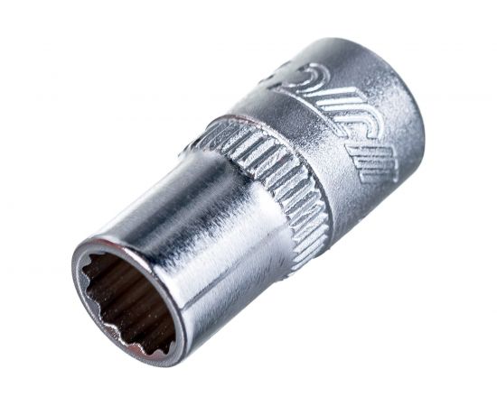 Головка торцевая 1/4” 07 12-ти гранная L=25мм JTC 22607 – изображение 2