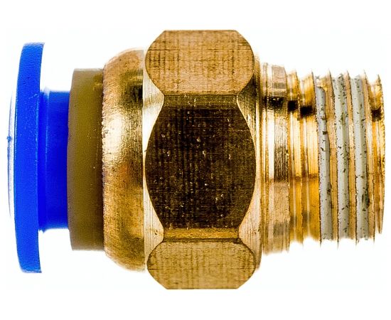 Фитинг металлический 6 мм - наружная резьба 1/8" Pegas pneumatic 5211 – изображение 3