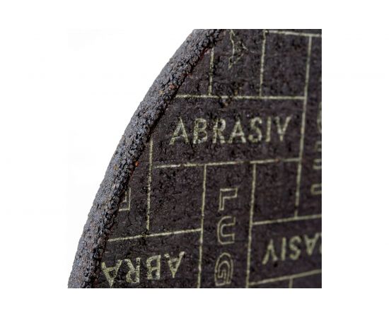 Круг зачистной по металлу тип 27 (180х6х22 мм; A 24 R BF 14А БУ 80) Luga-Abrasiv D11201802260004 – изображение 3