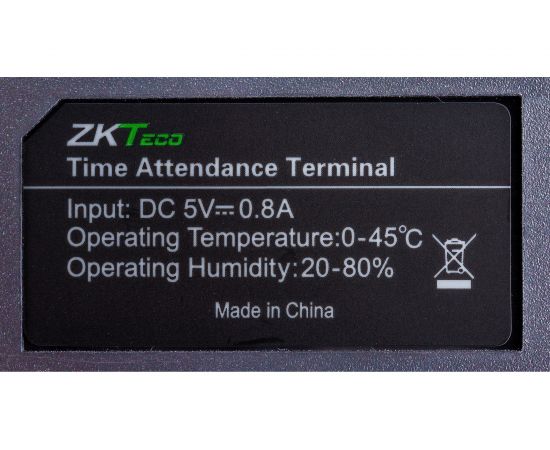 Биометрический терминал ZKTEco LX50 00-00004262 – изображение 4