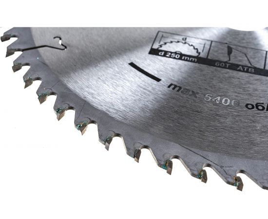 Диск пильный по дереву CLEAN LINE (250х30 мм; 60Т) SKRAB 34126 – изображение 4