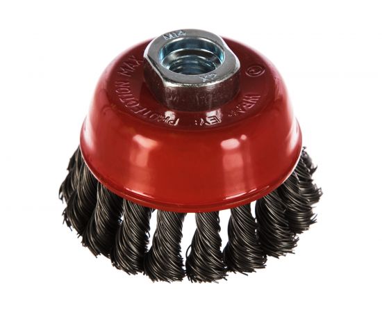 Щетка чашеобразная витая 2108014135 (80 мм; M14) АТАКА 22221 – изображение 4