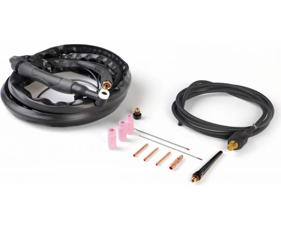 Горелка универсальная для аргонодуговой TIG сварки 4 м, 170 А, DX25 для аппаратов TIG и MMA Patriot 605001830 – изображение 5