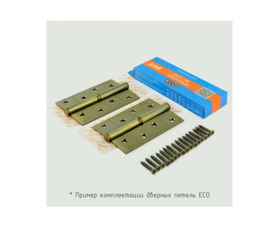 Петля НОРА-М ЕСО 750-4""-FHP-ECO брон.покр. правая 100х70х2,5 15441 – изображение 5