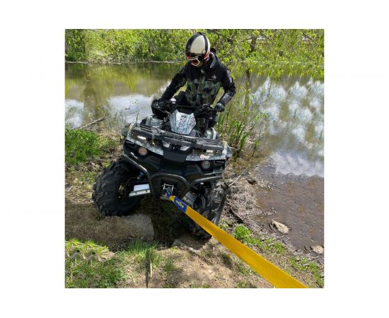 Динамическая стропа Goodyear рывковая, с шаклом, 5 тонн, 5 метров GY004011 – изображение 6