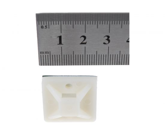 Самоклеящаяся площадка REXANT 25x25 мм, белая, 10 шт. 07-2025-1 – изображение 6