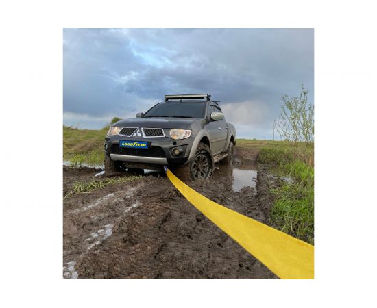 Динамическая стропа Goodyear рывковая, с шаклом, 5 тонн, 5 метров GY004011 – изображение 8