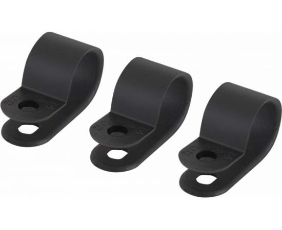 Нейлоновая крепежная скоба TDM СКН-6 черная 100 шт SQ0514-0212 