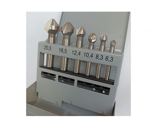 Набор зенковок DIN 335 C/90 HSS GSR 00708010 