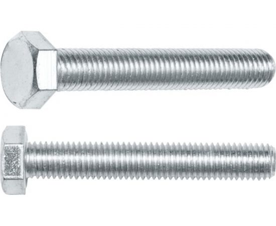 Шестигранный болт STARFIX М16x80 мм, цинк, класс прочности 5.8, DIN 933, 10 шт. SMC1-23533-10 