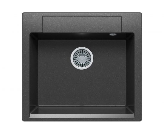 Кухонная мойка Polygran ARGO-560 (№16 Черный) 575806 