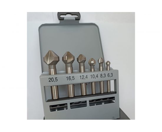 Набор зенковок DIN 335 C/90 HSS GSR 00708010 – изображение 2