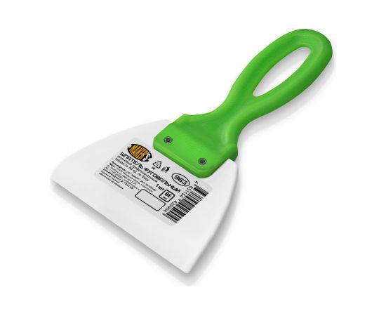 Фуговальный шпатель MAKERS резиновый, профессиональный, жесткость 80, ширина 86мм 963 – изображение 3