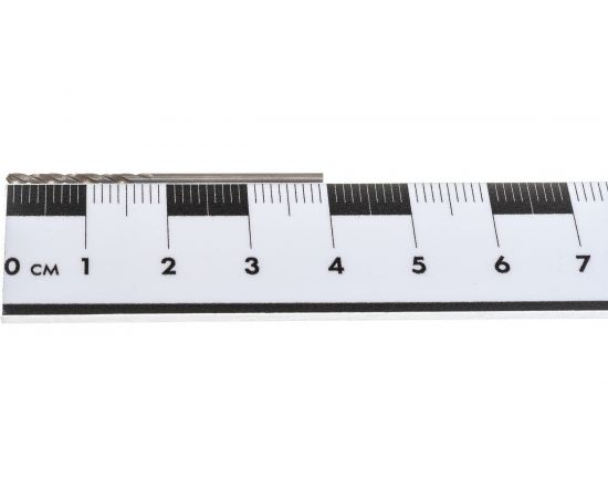 Сверло по металлу с вышлифованным профилем (1.5 мм; ц/х; Р18) CNIC 31386 – изображение 3