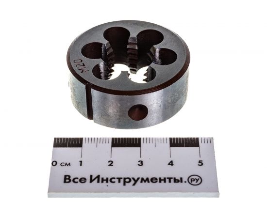 Плашка КВАЛИТЕТ М20х2,5мм П-20-2,5 6626678 – изображение 3