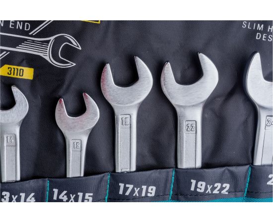 Набор рожковых гаечных ключей Kraftool 12 шт, 6 - 32 мм 27033-H12_z01 – изображение 3