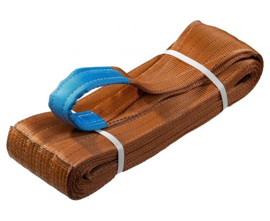 Текстильный петлевой строп ЗУБР СТП-6/6, коричневый, г/п 6 т, длина 6 м 43556-6-6 – изображение 3