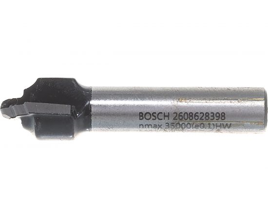 Фреза пазовая фасонная (12.7х46 мм; R2.4 мм; хвостовик 8 мм) по дереву Bosch 2608628398 – изображение 3