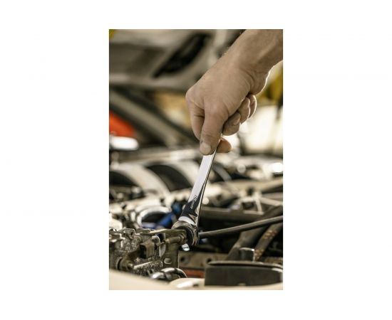 Комбинированный ключ HOEGERT TECHNIK трещоточный разрезной 19 мм HT1R074 – изображение 3