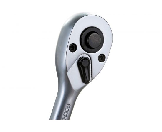 Реверсивная усиленная трещотка с резиновой ручкой 1/4 ROCKFORCE RF-80222A – изображение 3