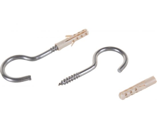 Крюк-шуруп ЕВРОПАРТНЕР 4,1 х 16/50 нержав.сталь 2 шт. G2 0567 1 – изображение 4