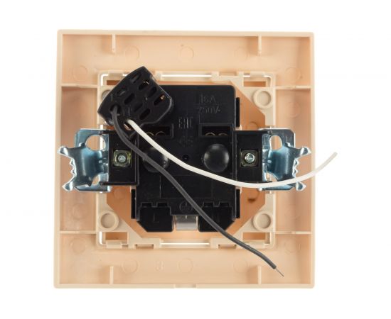 Розетка STEKKER 1-местн.с/з 220В 16А с защит.шторк USB серия Эрна,слоновая кость PST16-901-02 39237 – изображение 5